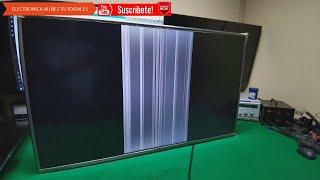 PANTALLA CON RALLAS Y LINEAS DE COLORES SOLUCIÓN  TV LED TV LG 4K 43 PULGADAS  Electronica Nuñez