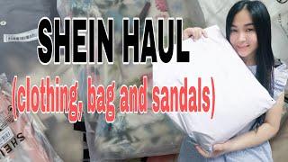 SHEIN HAUL (Clothing, Bag, Sandals) | My First Shein order