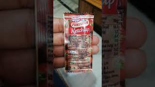 #Funfoods tomato ketchup#enjoy ketchup with samosa, bread pakora, French fries, burger#shorts