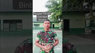 Golongan pangkat TNI-AD bintara. #tni #trending #tniad #jayaselalu #pangkat #tniad #bintara #fyp