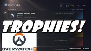 (PS5) Overwatch 2 (Trophy Guide/Trophy Review)
