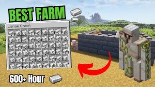 Minecraft: Easiest Iron Farm 1.21