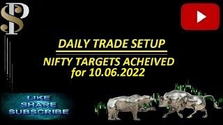 #niftytargets  #niftytarget #niftytelugu#targethit TGT HIT FOR 10.06.2022 #nifty#shorts #niftyprofit