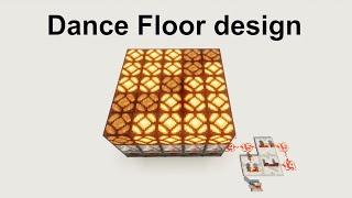 Simple Dance Floor Tutorial Minecraft (Deutsch)