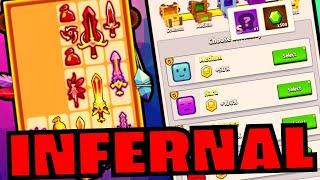 ARCHERO: FREE S GRADE! COMPLEXITY INFERNAL! BEST WEAPON NEW BACKPACK BATTLE! FINISH