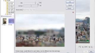 Photoscape - Fake Tilt Shift Filter