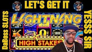 LET'S GET IT with DaBoss SLOTS EPISODE 7 S1 HIGH STAKES $20 SESSION #dabossslots