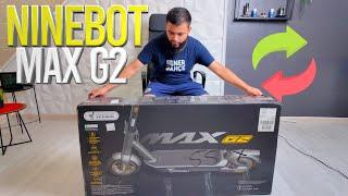 Ninebot Max G2 Unboxing & Start und Einstellungen