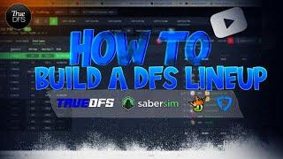 How to use TrueDFS/SaberSim to build DFS lineups with BobbyFi, Jordan, Andy, Sheets and Goldy