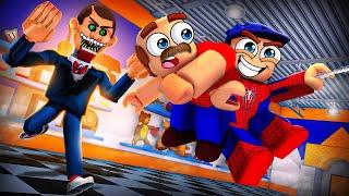 Can Jeffy & Marvin Beat MR Funny as SPIDERMAN?!