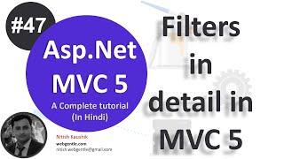 (#47) Filters in MVC 5 | mvc tutorial for beginners in .net c#