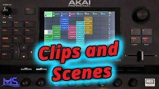 Akai Force Workflow Basics - Clips and Scenes