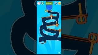 Save the fish # pull the pin is fun puzzle game # viral YouTube shorts video # mini short video