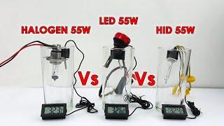 LED vs Halogen vs HID - Mana Yang Lebih Panas ?