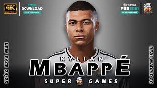 Kilyan Mbappe | Real Madrid New Update Face 24/25 | Sider ◆ CPK | PES 2021 | All Patches