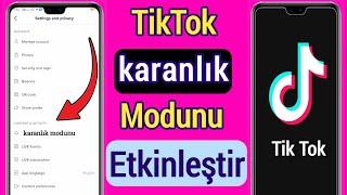 TikTok'ta Karanlık Mod Nasıl Gidilir [2022] |  Android'de TikTok karanlık modu nasıl etkinleştirilir