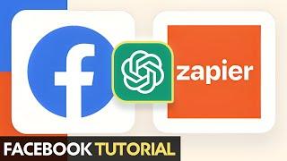 Zapier and ChatGPT For Facebook: OpenAI For Creating META Post | Tutorial