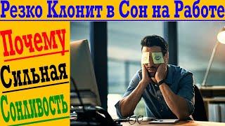 Резко клонит в сон на работе? Почему иногда очень хочется спать без причины?