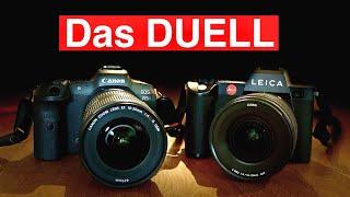 Das Duell der alten Damen I Canon EOS R5 vs  LEICA SL2