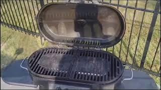 Coleman Roadtrip 285 Portable Stand-Up Propane Grill, Gas Grill with 3 Adjustable Burners