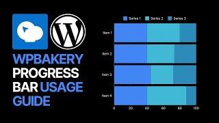How To Use Progress Bar WPBakery WordPress Plugin Element? Guide 