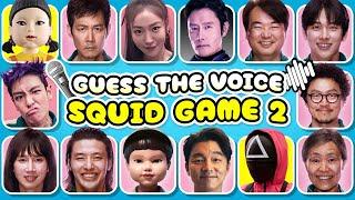 SQUID GAME 2 QUIZ  Guess the Characters by Their Voice | Quiz Blitz 