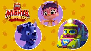 Happy Halloween! Mighty Express + PAW Patrol + Abby Hatcher Compilation #1 - Mighty Express Official