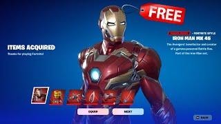 How to Get IRON MAN for FREE in Fortnite!