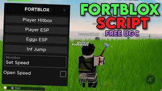 FORTBLOX SCRIPT FREE UGC SCRIPT SHOWCASE | ARCEUS X