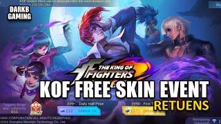 KOF Free Skin Event Returns | KOF Skin Event 2023 | Mobile Legends