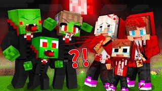 Mikey Family Turned into a VAMPIRE and Bit JJ Family in Minecraft - Maizen