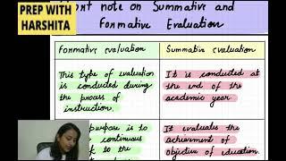 Difference between Formative and Summative evaluation