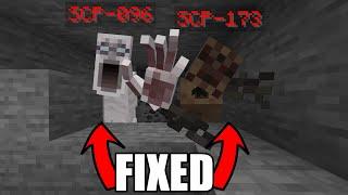 I FIXED my SCP-173 and SCP-096 Data Packs in Minecraft!