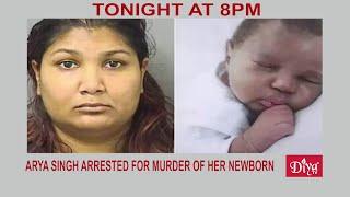 Arya Singh arrested for murder of her newborn | Diya TV News