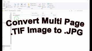 [Solved] convert multipage tiff to jpg