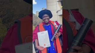 Congratulations are in order for Dr Lutendo, an Electrical and Electronic Engineering PhD graduate!