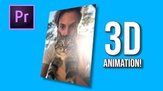 How To Animate Photos In 3D (Premiere Pro Tutorial)