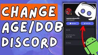 How to Change Age/D.O.B on Discord 2024?