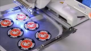 2 of 2: Mass-Producing patches with your HAPPY embroidery machine