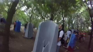 Peeing in the plastic trees @ Osheaga with GoPro!