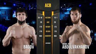 Али Багов vs. Абдул-Азиз Абдулвахабов 3 | Ali Bagov vs. Abdul-Aziz Abdulvakhabov 3 | ACB 89