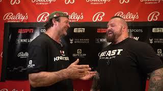 EDDIE HALL POST MATCH INTERVIEW - KING OF THE TABLE 13