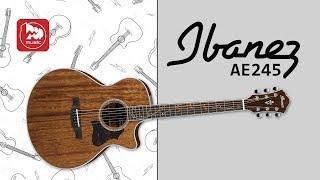 Дорогая и красивая гитара с подключением IBANEZ AE245