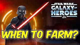 When To Farm SLKR? SWGOH