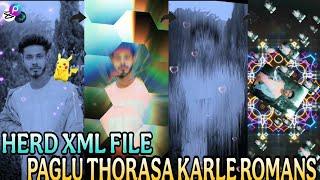 PAGPU THORASA KARLE ROMANS | BENGOLI ALIGHT MOTION XML FILE | EDIT BY-PP XML KING 