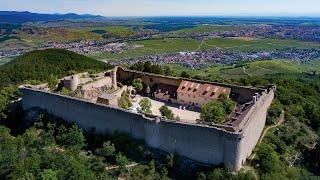 Châteaux et patrimoine d'Alsace filmés par drone