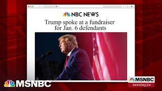 Trump pledges to contribute to legal fund for Jan. 6 defendants