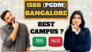 ISBR Business School PGDM The BEST Management Program in Bangalore? | To Know WATCH NOW!