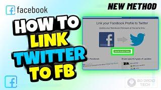How to Link Twitter to Facebook on Laptop/PC 2024