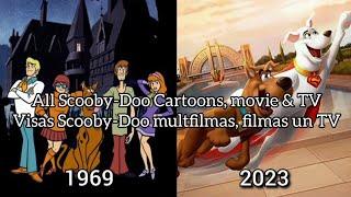 All Scooby-Doo Cartoons, Movies & TV 1969-2023